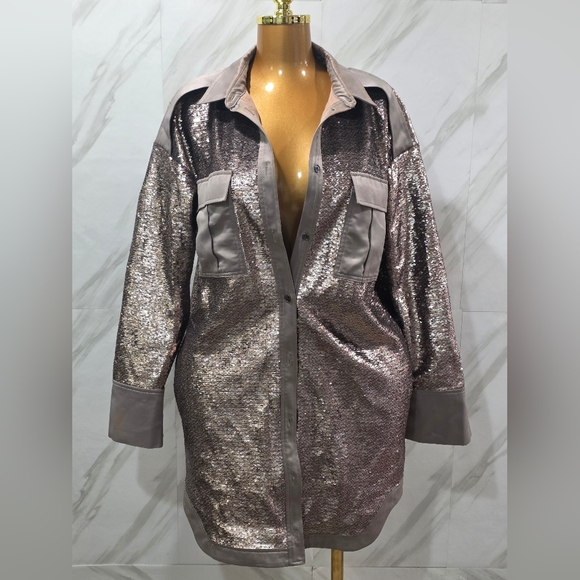 Banana Republic Br Monogram Sequin - Picture 1 of 16